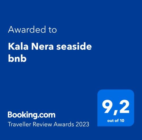 Kala Nera seaside bnb