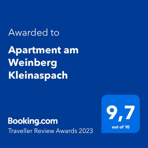 Apartment am Weinberg Kleinaspach in Aspach, Deutschland