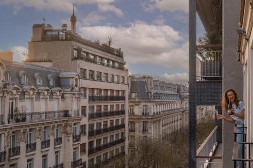 Balcony/terrace, Hotel Palais de Chaillot near Royal Embassy of Thailand