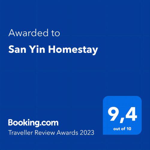 San Yin Homestay private bedroom with private washroom