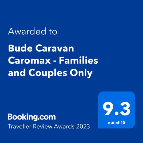 Bude Caravan Caromax - Families and Couples Only