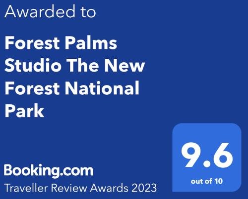 Forest Palms Studio The New Forest National Park in Godshill