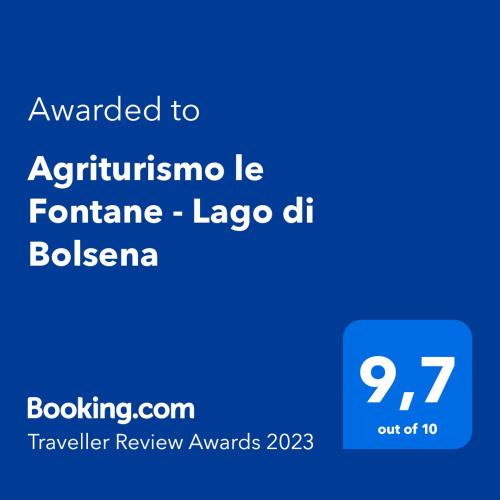 Agriturismo le Fontane - Lago di Bolsena