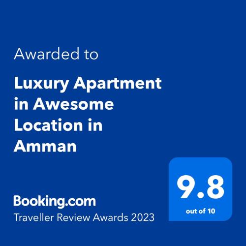 Luxury Apartment in Awesome Location in Amman - image 2