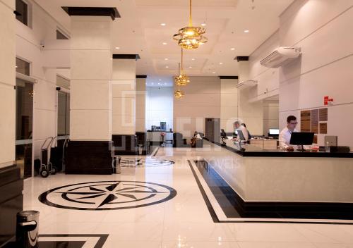 Előcsarnok, Piazza diRoma com entrada no Acqua parck in Prive das Caldas