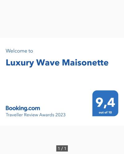 Luxury Wave Maisonette