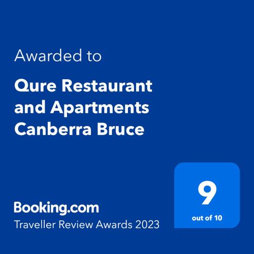 Qure Restaurant and Apartments Canberra Bruce