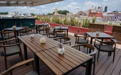 Casa Azulai Puebla Hotel Boutique - 레스토랑