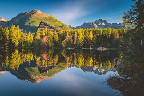 Cozy mountain attic apartment in High Tatras in Velka Lomnica