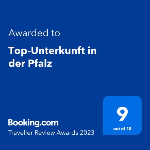 Top-Unterkunft in der Pfalz