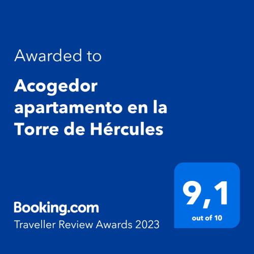  Acogedor apartamento en la Torre de Hércules in A Coruña