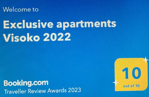 Exclusive apartments Visoko 2022