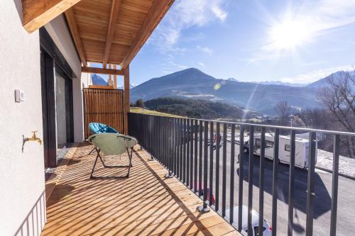 Au Calme des Sommets - Vue montagne - Location saisonnière - Embrun