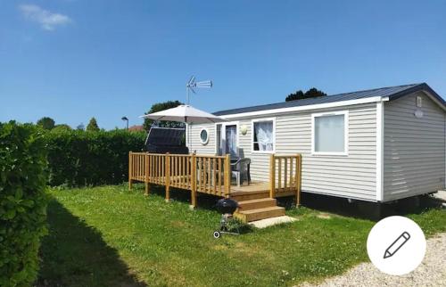 Mobil home-Les Lins Bleus - Camping - Petit-Caux