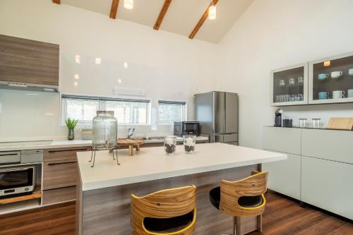 Kitchen, Blue Heron near Rusutsu Ski Resort