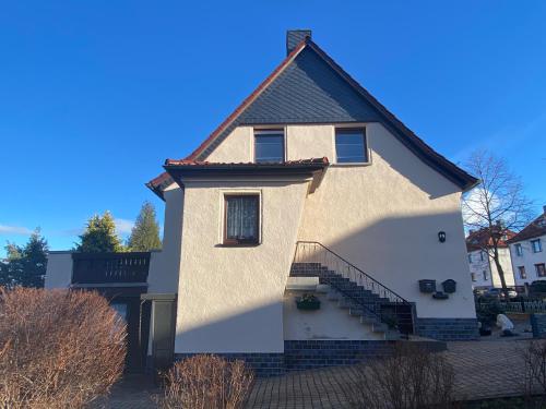 Charmantes Ferienhaus Gernrode/ Harz, Balkon, Grill, 2 Schlafzimmer