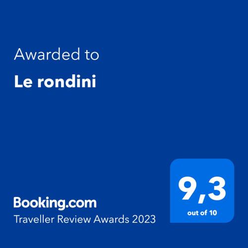 Le rondini