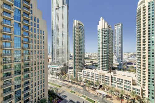 Vacationer I Downtown 1 Bedroom I Close to Burj Khalifa & Dubai Mall I Free Parking, Pool, Gym & Wi-Fi, Dubái (foto 2)