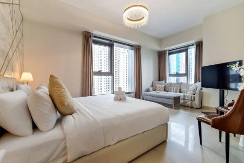 Vacationer I Sparkle 1 Bedroom I Marina Views I Steps away from Beach I Gym, Pool, Parking & Wi-Fi, Dubai (foto 8)