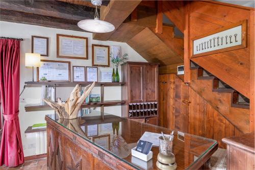 大堂, Duca Di Dolle Agriturismo in 西森迪瓦馬瑞努