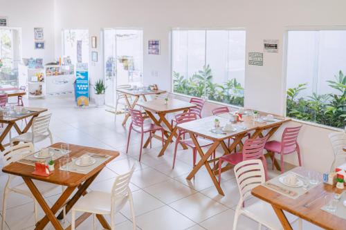 مطعم, Pousada CafeMar Buzios in Alto de Buzios (Residential Area)