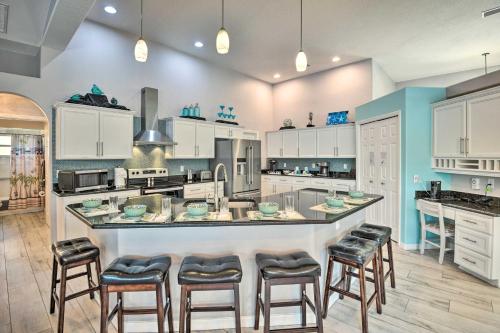 Canal-Front Palm Coast Home with Pool, Theater Room! in Palm Coast, USA