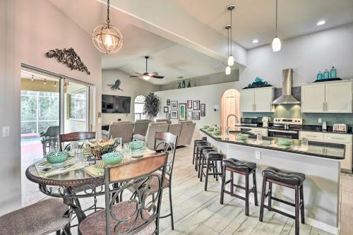 Canal-Front Palm Coast Home with Pool, Theater Room! in Palm Coast, USA