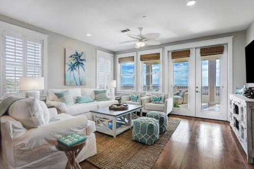 STUNNING Designer BEACHFRONT With TRIPLE WATER VIEWS OF OCEAN, LAKE, BAY!