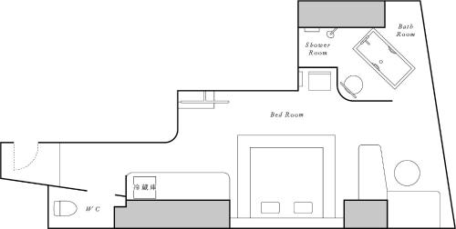 High floor suite with city view image 2