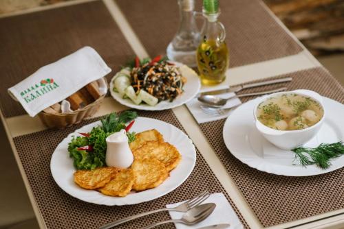 餐廳, Вілла Калина in 特魯斯卡韋茨