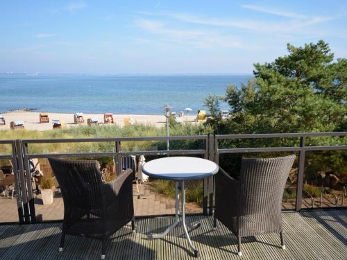 Balcony/terrace, Strandhotel Miramar in Timmendorfer Strand