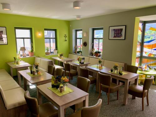 Étterem, Villa Frieden Hotel & Seminarhaus in Bad Blankenburg