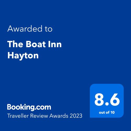 The Boat Inn Hayton