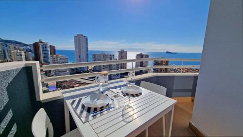 En el centro de Benidorm y con vistas al mar