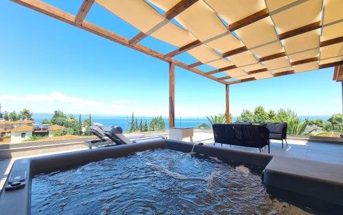 Hot tub, Palladium Hotel in Chalkidiki