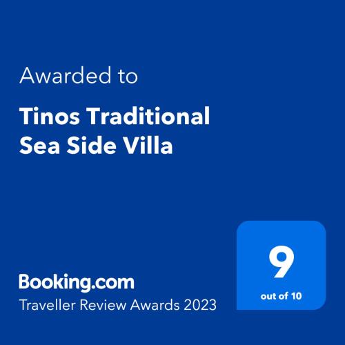 Tinos Traditional Sea Side Villa