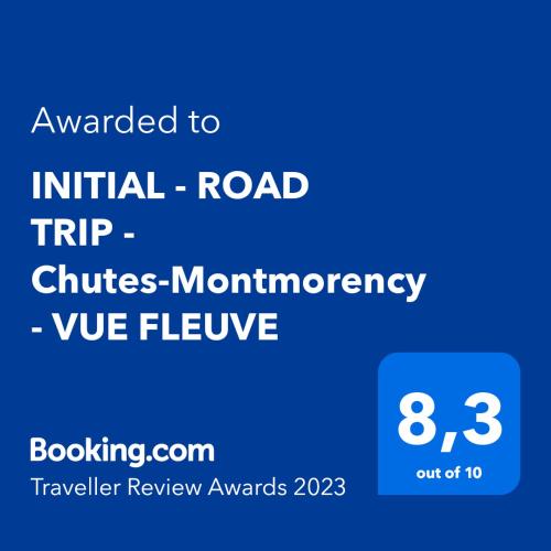 INITIAL - ROAD TRIP - Chutes-Montmorency - VUE FLEUVE