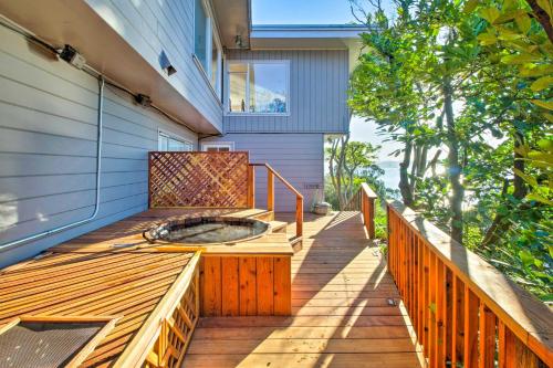 Luxury Studio with Hot Tub and San Francisco Bay Views