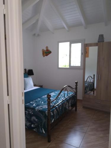 Le papillon bleu in Mare Gaillard