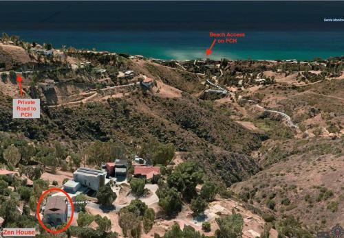 Malibu Secluded Escape Ocean View Zen House