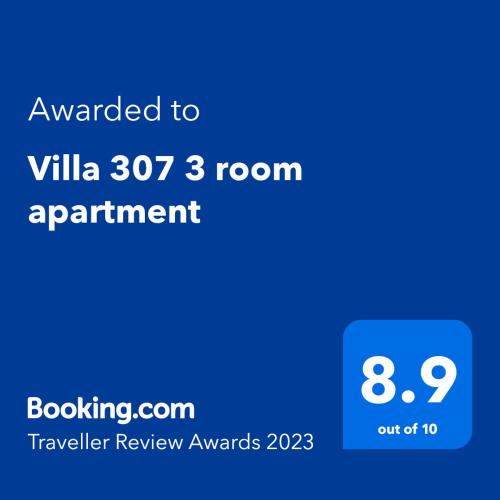 Villa 307 3 room apartment