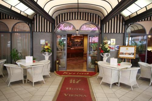 Bejárat, Hotel Vienna Ostenda in Rimini