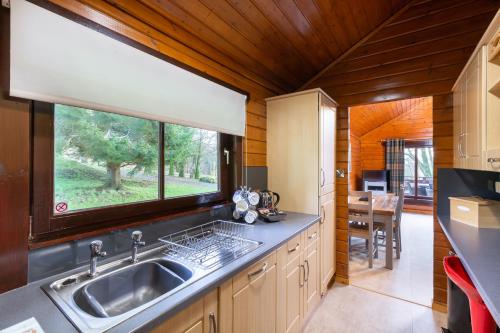 Konyha, Lady Galloway 30 with Hot Tub in Newton Stewart