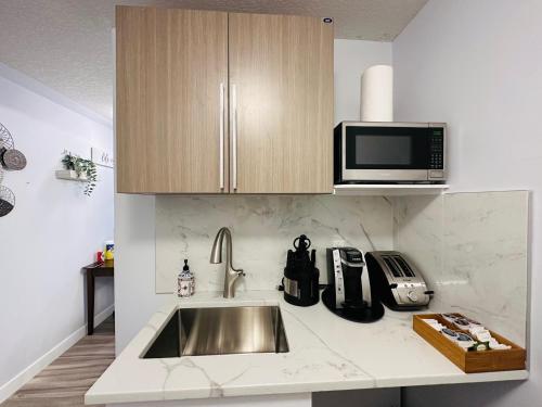 Romantic Studio with Kitchen & AC & BBQ & a Huge Balcony 164, Canmore (fotografie 9)