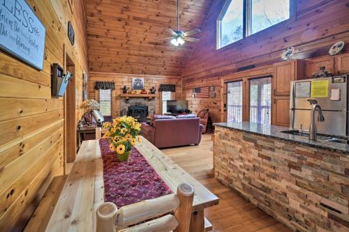 Inviting Sevierville Cabin with Deck and Hot Tub!