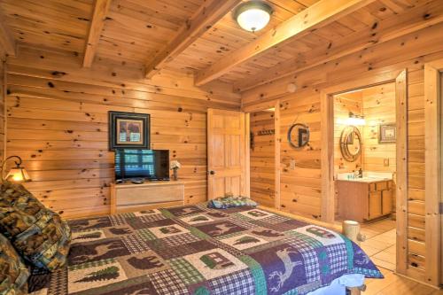 Inviting Sevierville Cabin with Deck and Hot Tub!