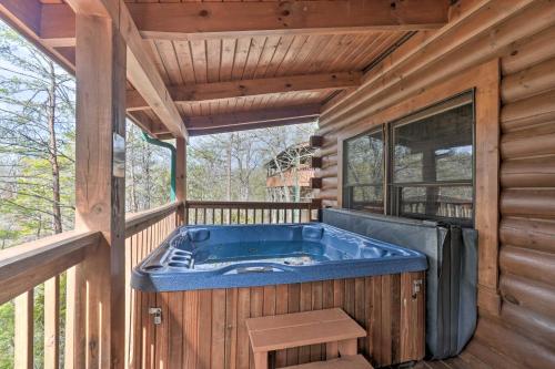 Inviting Sevierville Cabin with Deck and Hot Tub!