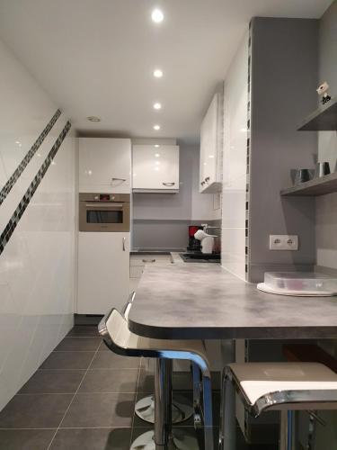 Kitchen, Le Pigeonnier de Lissac in Larche