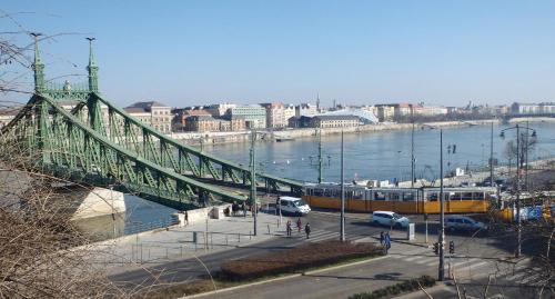  Green Bridge in Budapest