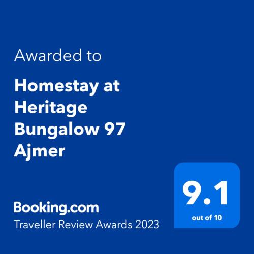 Homestay at Bungalow 97 Ajmer